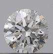 0.20 Carat Round H VVS2 EX GIA Natural Diamond