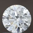 0.9 Carat Round F VVS1 EX GIA Natural Diamond