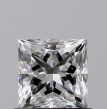 0.70 Carat Princess F VS1 - EX VG GIA Natural Diamond