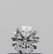 0.30 Carat Round D VS2 VG EX GIA Natural Diamond