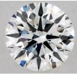 0.5 Carat Round E VVS1 EX GIA Natural Diamond