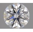 0.78 Carat Round F VVS2 EX GIA Natural Diamond