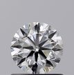 0.70 Carat Round F VS2 G EX VG GIA Natural Diamond