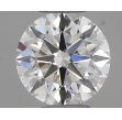 0.35 Carat Round F VS1 EX IGI Natural Diamond