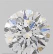 0.50 Carat Round E SI2 EX GIA Natural Diamond