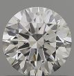 0.56 Carat Round F VVS1 EX GIA Natural Diamond