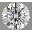 0.5 Carat Round D VVS2 EX GIA Natural Diamond