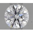 0.22 Carat Round F VVS1 EX GIA Natural Diamond