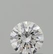 0.54 Carat Round E VVS1 EX GIA Natural Diamond