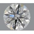 0.9 Carat Round F VVS1 EX GIA Natural Diamond