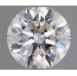 0.80 Carat Round F SI1 EX VG GIA Natural Diamond