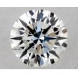 0.32 Carat Round G VVS1 EX GIA Natural Diamond