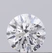 0.21 Carat Round D SI1 EX GIA Natural Diamond