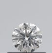 0.38 Carat Round G SI2 EX IGI Natural Diamond