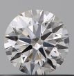 0.20 Carat Round H VVS2 EX VG GIA Natural Diamond