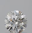 0.52 Carat Round G VVS2 EX GIA Natural Diamond