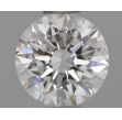 0.46 Carat Round F IF EX GIA Natural Diamond