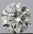 0.51 Carat Round H VVS2 EX GIA Natural Diamond