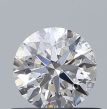 0.6 Carat Round E SI2 EX GIA Natural Diamond