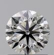 0.81 Carat Round H SI1 VG EX GIA Natural Diamond