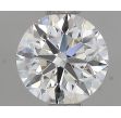 0.70 Carat Round H SI1 EX GIA Natural Diamond