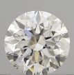 0.50 Carat Round F VS1 VG EX GIA Natural Diamond