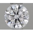 0.35 Carat Round D VS2 EX GIA Natural Diamond