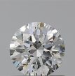 0.60 Carat Round G VVS1 EX GIA Natural Diamond