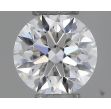 0.20 Carat Round F VVS1 EX VG GIA Natural Diamond