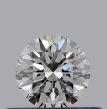 0.30 Carat Round F VVS2 VG EX GIA Natural Diamond