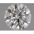 0.56 Carat Round G VVS2 EX GIA Natural Diamond