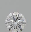 0.56 Carat Round E VVS1 EX GIA Natural Diamond