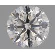 0.5 Carat Round H VVS2 EX GIA Natural Diamond