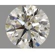 0.50 Carat Round K VS1 VG EX GIA Natural Diamond