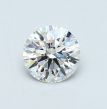 0.51 Carat Round E VS2 EX GIA Natural Diamond