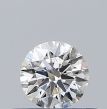 0.31 Carat Round I SI1 EX GIA Natural Diamond