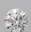 0.5 Carat Round H VS1 EX GIA Natural Diamond