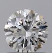 0.7 Carat Round F VVS2 EX GIA Natural Diamond