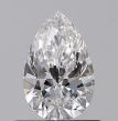 0.51 Carat Pear D SI1 - VG GIA Natural Diamond