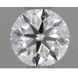 0.40 Carat Round H VS2 VG EX GIA Natural Diamond