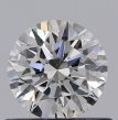 0.57 Carat Round E VVS1 EX GIA Natural Diamond