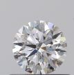 0.45 Carat Round E VVS1 EX GIA Natural Diamond