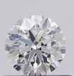 0.46 Carat Round D SI1 VG EX GIA Natural Diamond