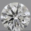 0.35 Carat Round G VVS1 EX GIA Natural Diamond