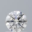 0.55 Carat Round H IF EX GIA Natural Diamond