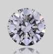 0.34 Carat Round H VVS2 EX GIA Natural Diamond