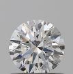 0.6 Carat Round E SI1 EX GIA Natural Diamond