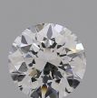 0.40 Carat Round D SI2 G EX VG GIA Natural Diamond