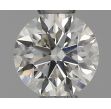 0.35 Carat Round H VVS1 EX IGI Natural Diamond