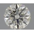 0.56 Carat Round I VS2 EX GIA Natural Diamond